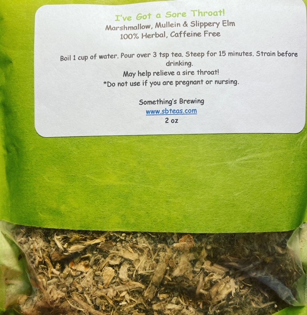 I've Got A Sore Throat! Herbal Tea 2 oz