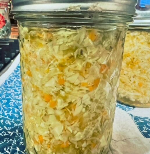 Curtido (water bath canning recipe)