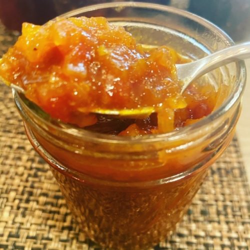 Spicy Onion &Tomato Relish – Jeni Gough