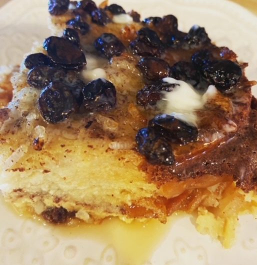 Rice Pudding Style Baked French Toast