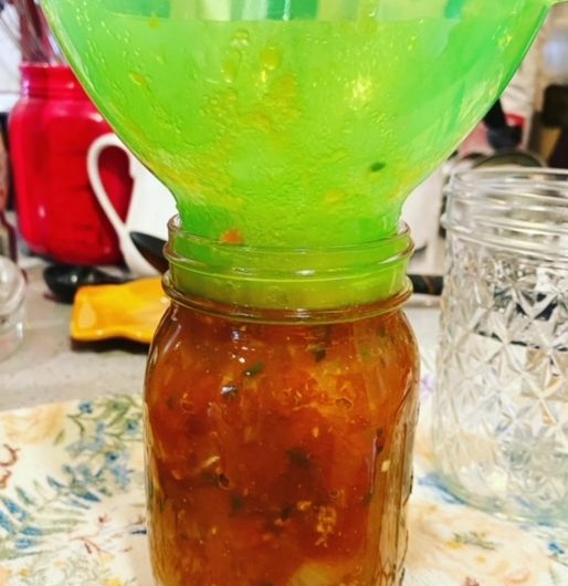 Spicy Salsa for Canning